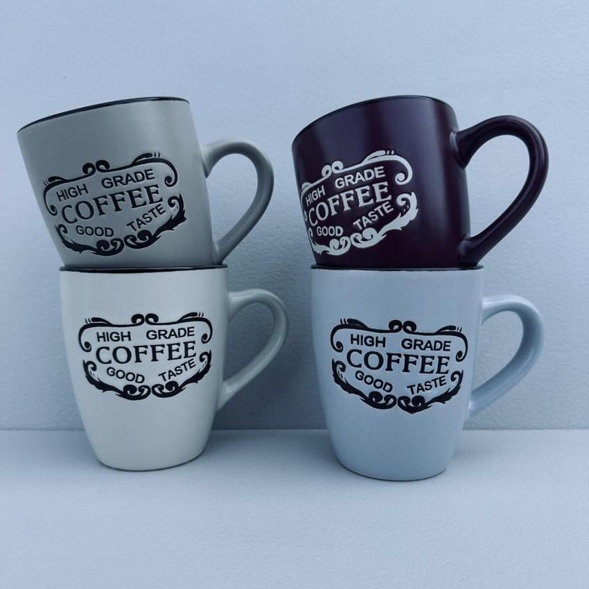 Набір кружок Interos Coffee 20222/89065 350 мл 4 шт. (2686050710)