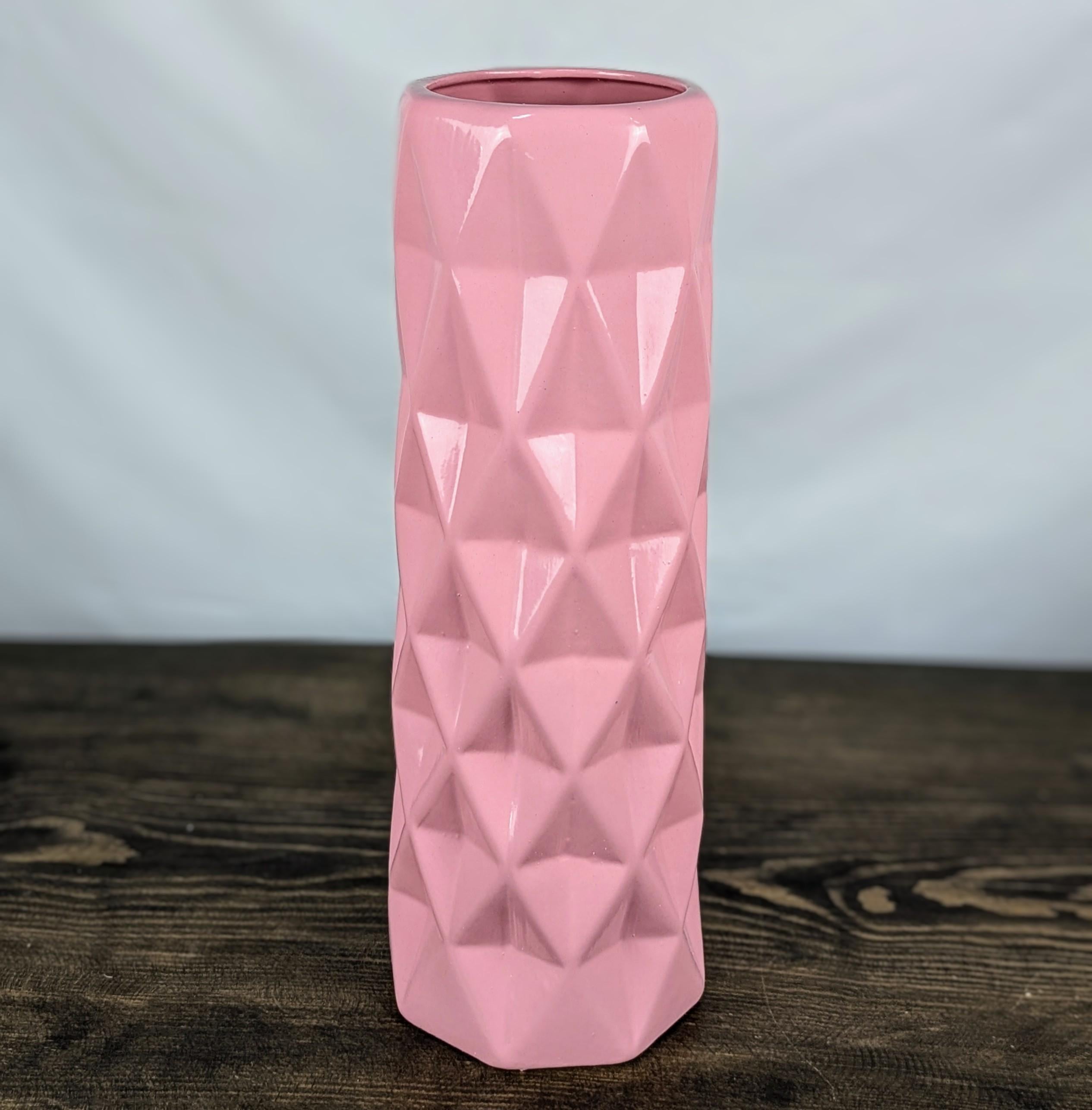 Ваза Nana ceramics Поли 41 см Розовый