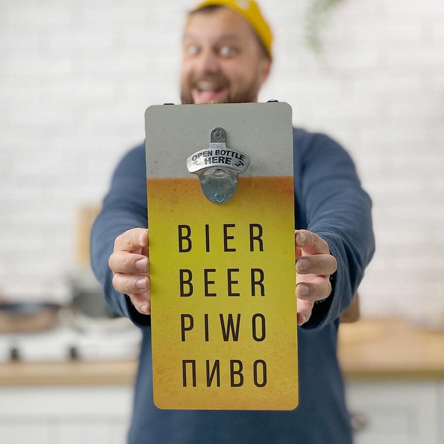 Відкривачка настінна для пляшок Beer (sp7-209239201)