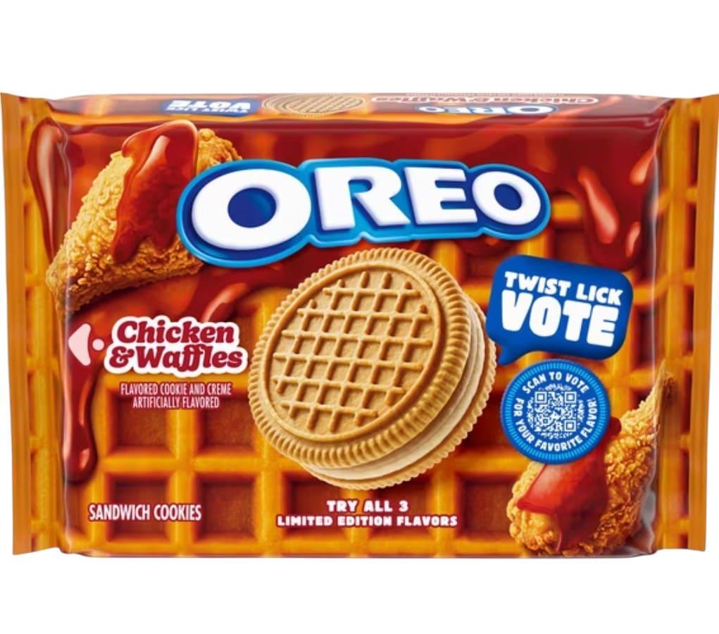 Печиво OREO Chicken and Waffles Sandwich Cookies 303 г (3194418046)