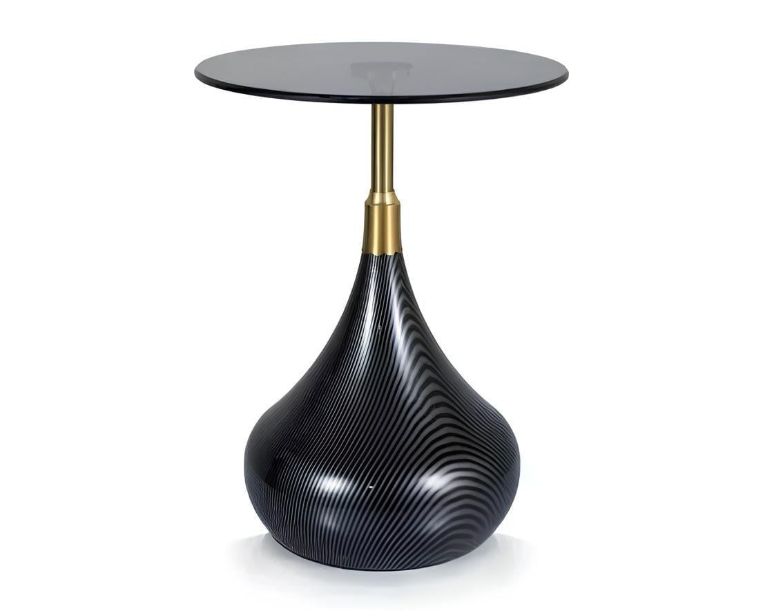 Журнальный столик Signal TAURUS стекло 40x54 см Дымчатый/Черный (TAURUSSC) Журнальный столик Signal TAURUS стекло 40x54 см Дымчатый/Черный (TAURUSSC)