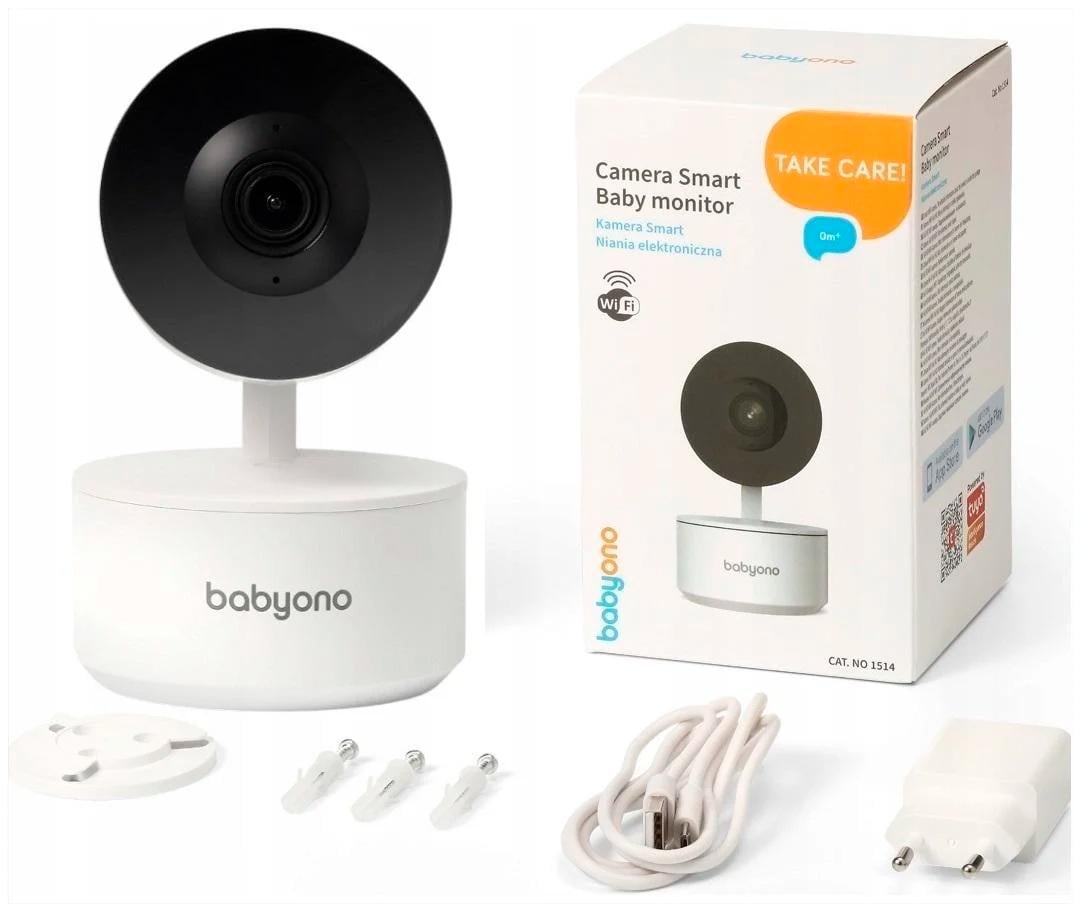 Розумна камера Babyono Full HD WI-FI 2,4 Гц (1514) - фото 1