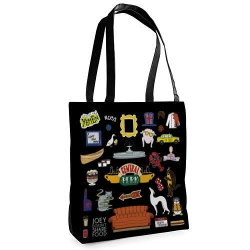 Сумка тканевая Presentville Tenderness Central perk Friends (ST 21M002 BL)