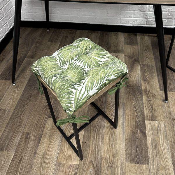 Сидушка Chamedorea Comfort Home на стул/кресло/садовую мебель 40х40 см