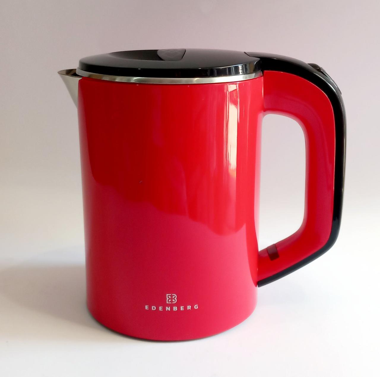Електрочайник 600 мл Edenberg EB-83526 Червоний - фото 6 Електрочайник 600 мл Edenberg EB-83526 Червоний - фото 6