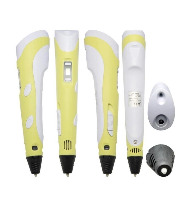 3D-ручка для рисования 3D Pen 2 со 150 метрами разноцветного пластика - фото 3 3D-ручка для рисования 3D Pen 2 со 150 метрами разноцветного пластика - фото 3