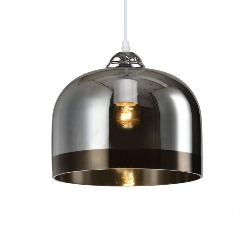 Світильник стельовий одинарний GTV LATI E27 IP20 Ø 23,5 см Чорний (27551020)