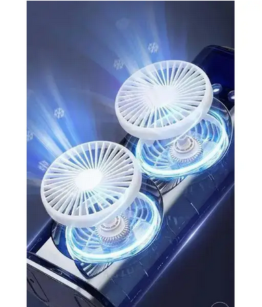 Вентилятор Fan з двома лопатями водою та пультом LED підсвічування 3 швидкості (TR-33) - фото 3 Вентилятор Fan з двома лопатями водою та пультом LED підсвічування 3 швидкості (TR-33) - фото 3