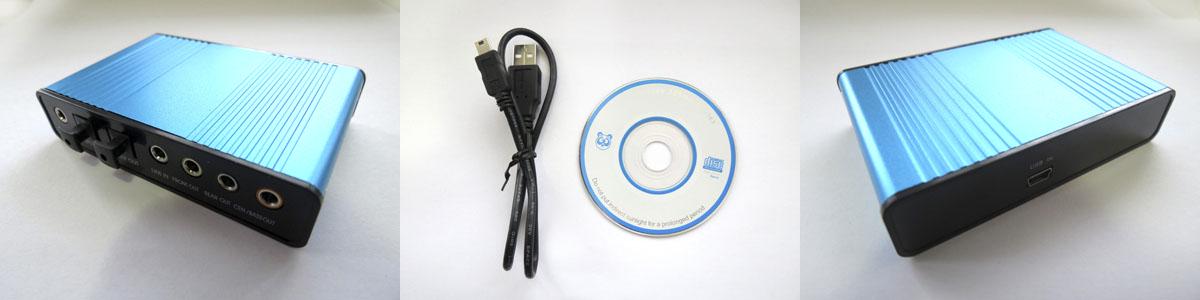 Зовнішня звукова карта USB 5.1 S/PDIF (Е0905-020-01) - фото 2