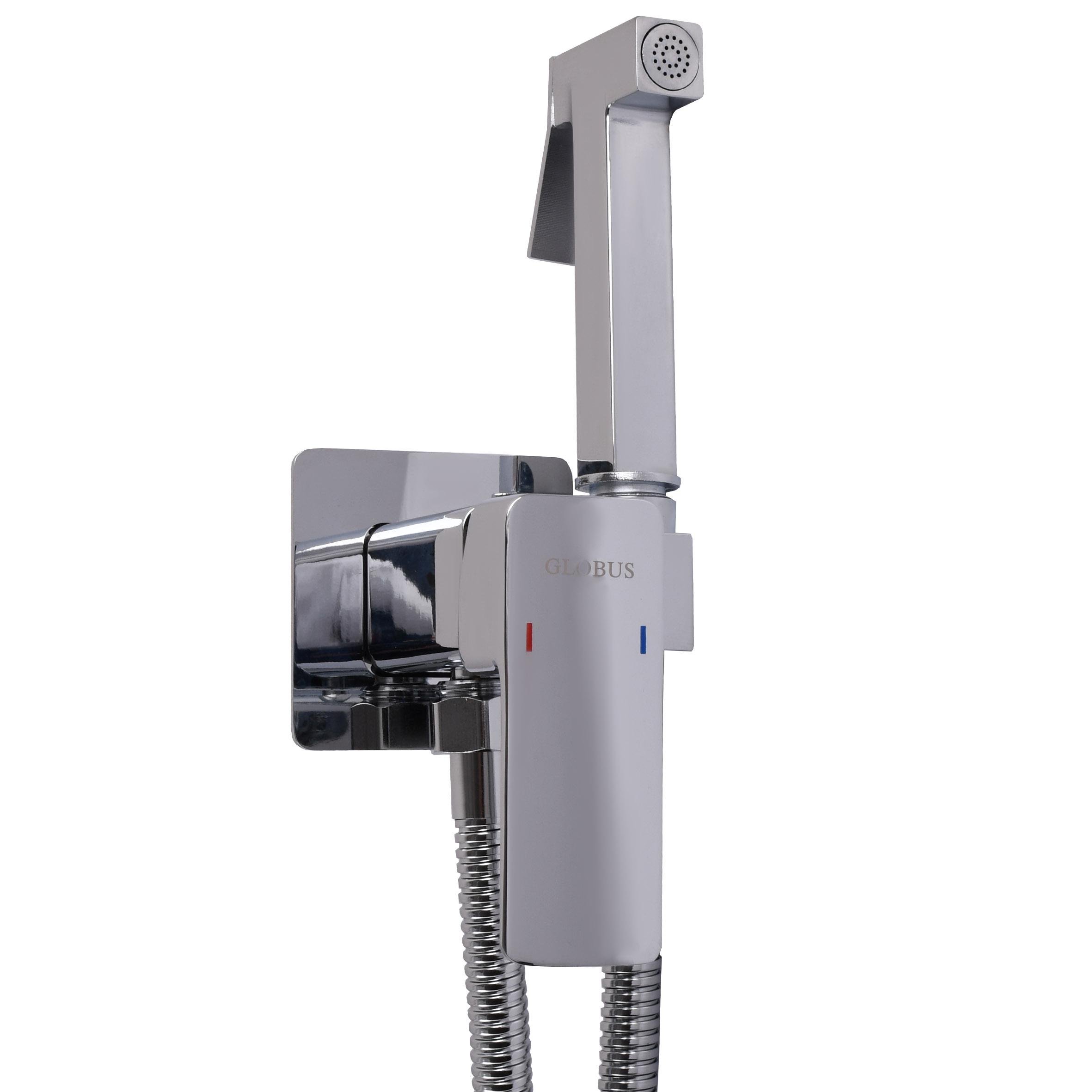 Змішувач для гігієнічного душу Globus Lux Milano GLM-0-106MIX прихований 000028561 Хром (232862)