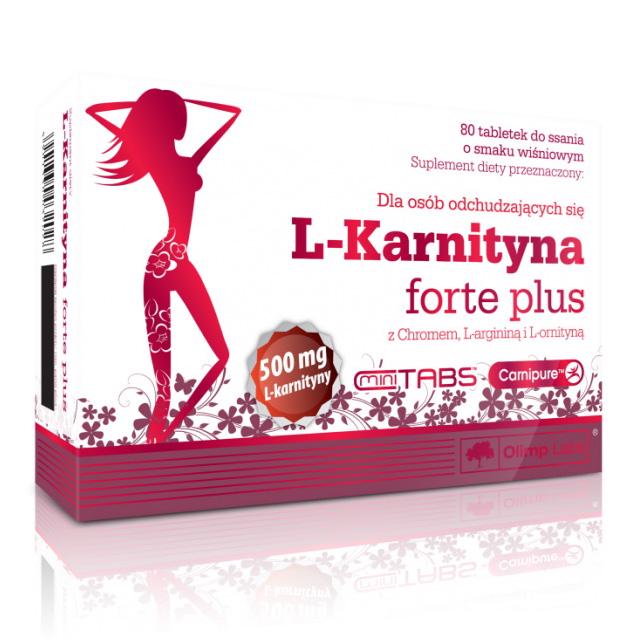 Жиросжигатель L-карнитин Olimp L-Karnityna forte plus 80 табл.