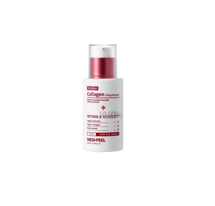 Сыворотка с ретинолом и коллагеном Medi Рeel Retinol Collagen Lifting Ampoule 50 мл Сыворотка с ретинолом и коллагеном Medi Рeel Retinol Collagen Lifting Ampoule 50 мл