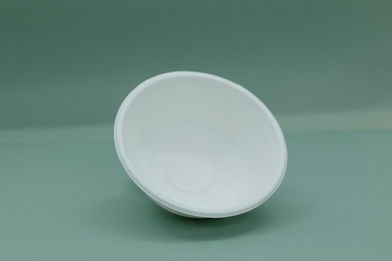 Одноразовая тарелка биоразлагаемая 500 мл 15,5 см 125 шт. (00000000482) - фото 3