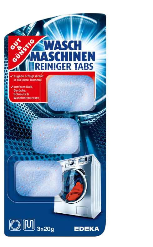 Набор Gut&Gunstig таблетки/порошок для чистки стиральных машин 1,5 кг (664605/654491)