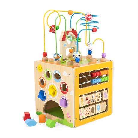 Бизикуб Viga Toys 5в1 (18304)