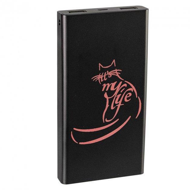 Батарея портативная Laser Print без гравировки 10000mAh Black