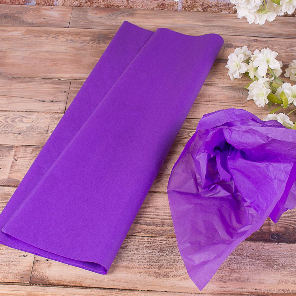 Тишью Испанская премиум 60х70 см Фиолетовый (330-4)