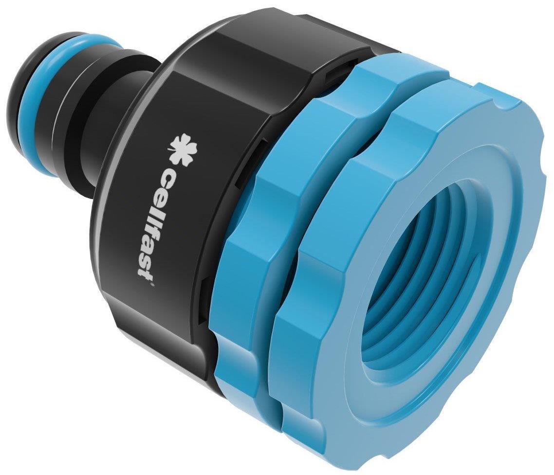 Адаптер Cellfast Ergo із внутрішнім різьбленням 1/2"-3/4"-1" (53-210)