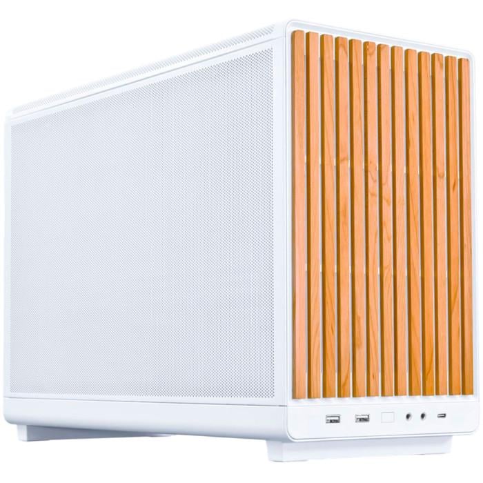Корпус для ПК Lian Li A3-mATX Wooden Front Panel Mini-Tower no PSU MicroATX/ITX White (G99.A3W-WD.00)