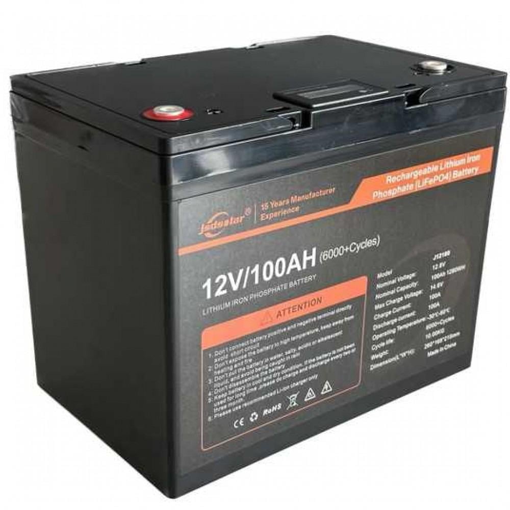 Акумулятор для ДБЖ Jsdsolar lifepo4 100 Аh 12 В (24-642529) Акумулятор для ДБЖ Jsdsolar lifepo4 100 Аh 12 В (24-642529)