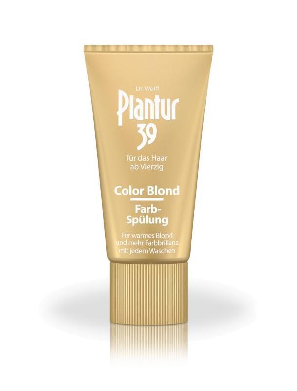 Ополаскиватель женский от выпадения волос Plantur 39 Color Blond тонирующий для блондированных светлых волос 150 мл (70454)