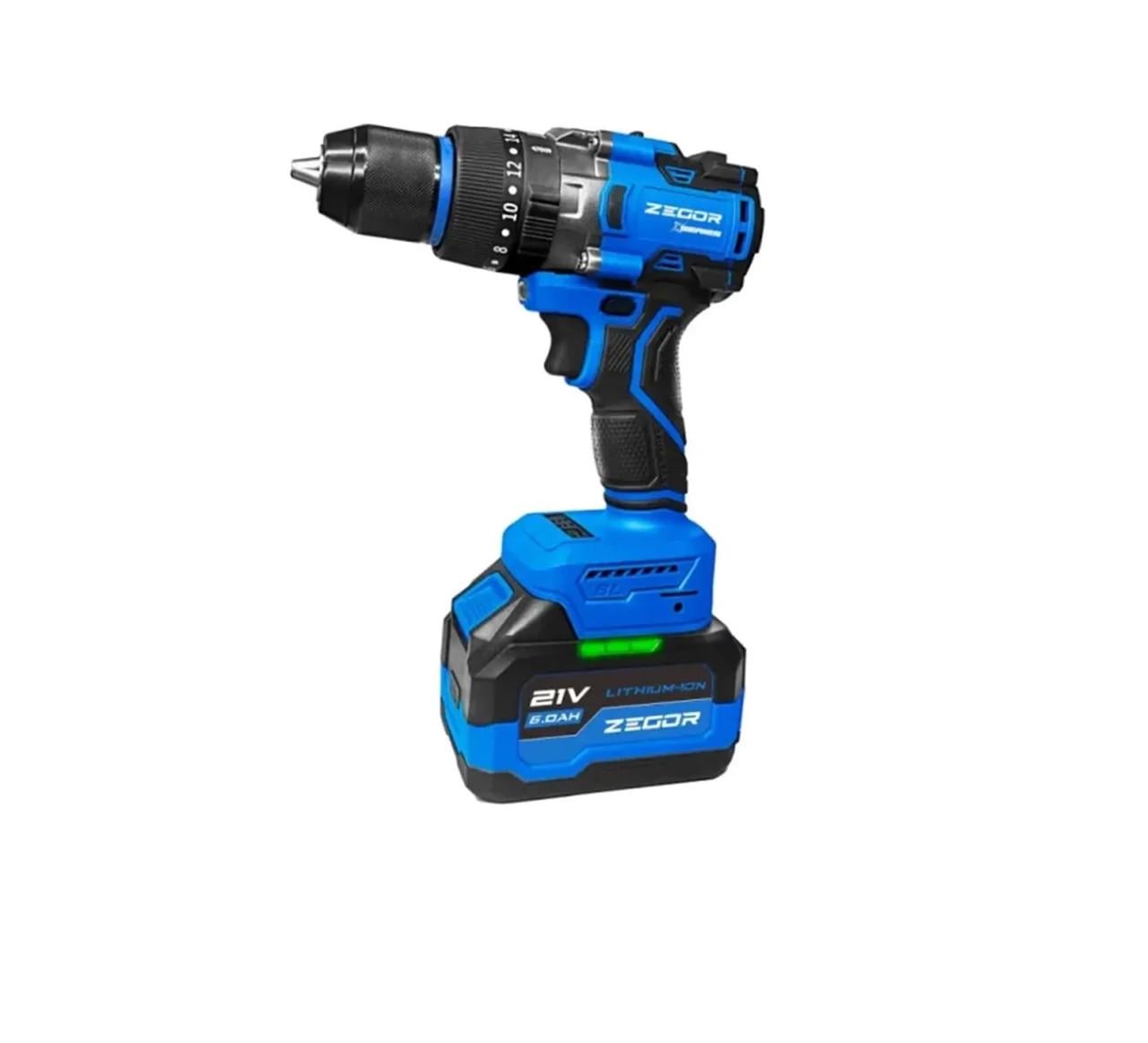 Шуруповерт аккумуляторный Zegor CDAX-21BLH-150 (4234) Шуруповерт аккумуляторный Zegor CDAX-21BLH-150 (4234)