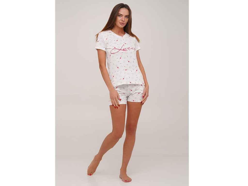 Пижама женская Трикомир 120131019 Lucci хлопок р. 46 Молочный (844765)