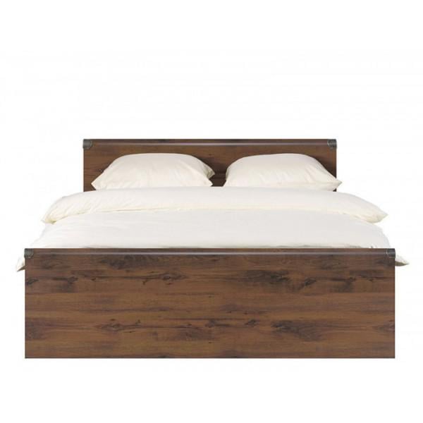 Кровать классическая двуспальная Gerbor Индиана JLOZ 180 180х200 см Дуб шутер