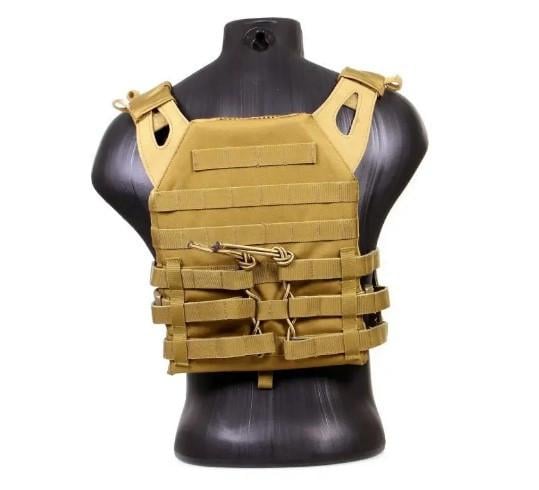 Жилет плитоноска Plate Carrier Gen 2 Mil Tec Койот (13463205) - фото 3