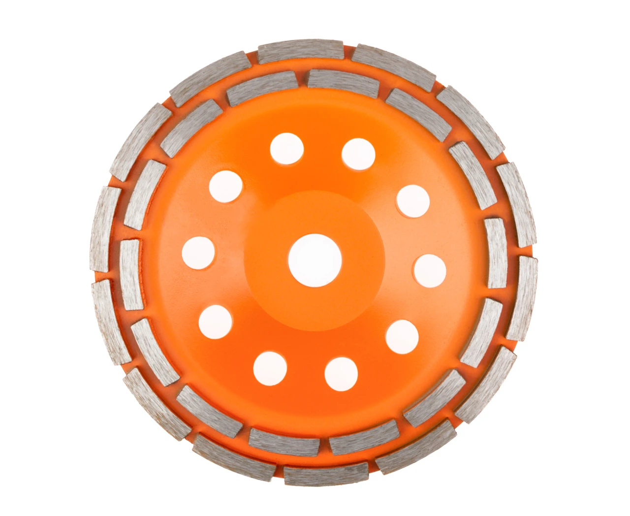 Чаша алмазная двухрядная Polax 180х22,2 мм (54-180)