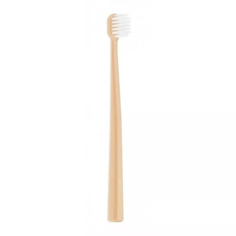 Зубная щетка средней жесткости Janeke Medium Toothbrush Бежевый (14146225)