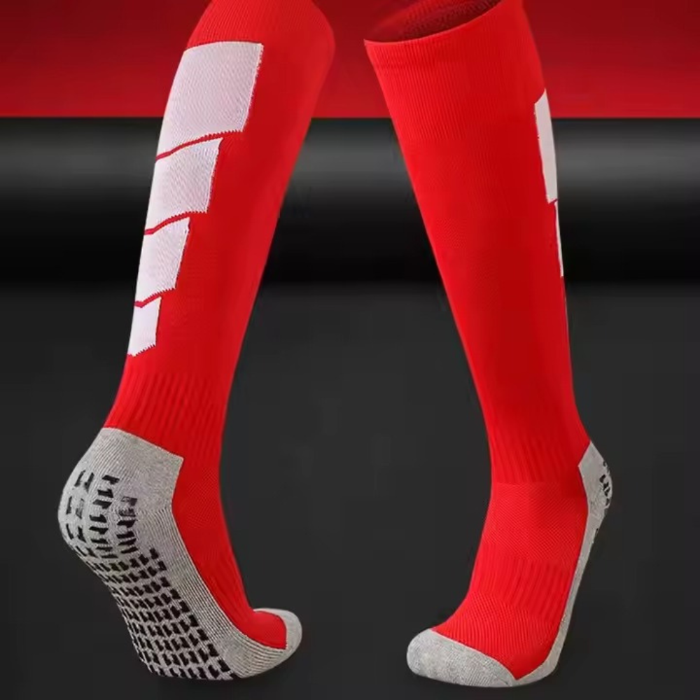 Гетри футбольні ігрові тренувальні спортивні з антиковзним покриттям L EU р. 42-45 Червоний - фото 7 Гетри футбольні ігрові тренувальні спортивні з антиковзним покриттям L EU р. 42-45 Червоний - фото 7