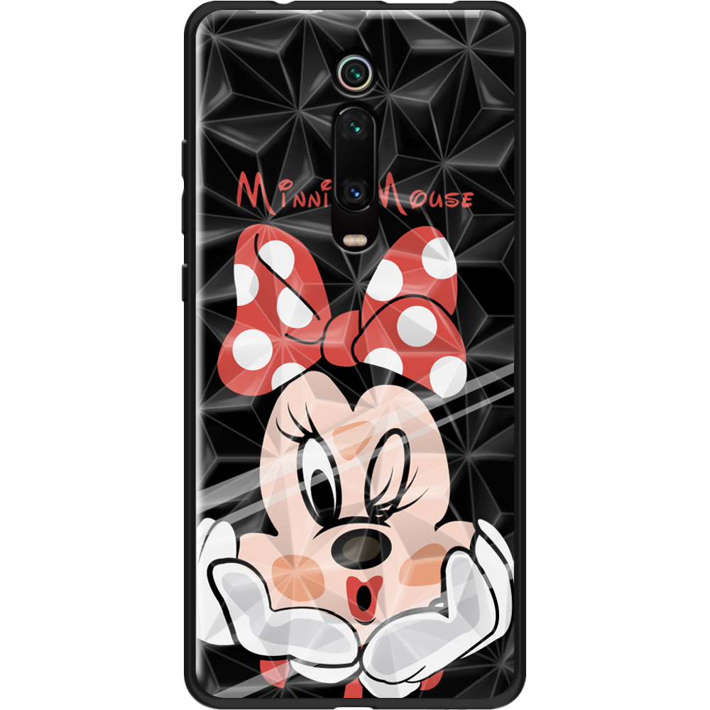 Чехол BoxFace Xiaomi Mi 9T / Mi 9T Pro Lady M Черный силикон с призмой (37376-cc59-37866)