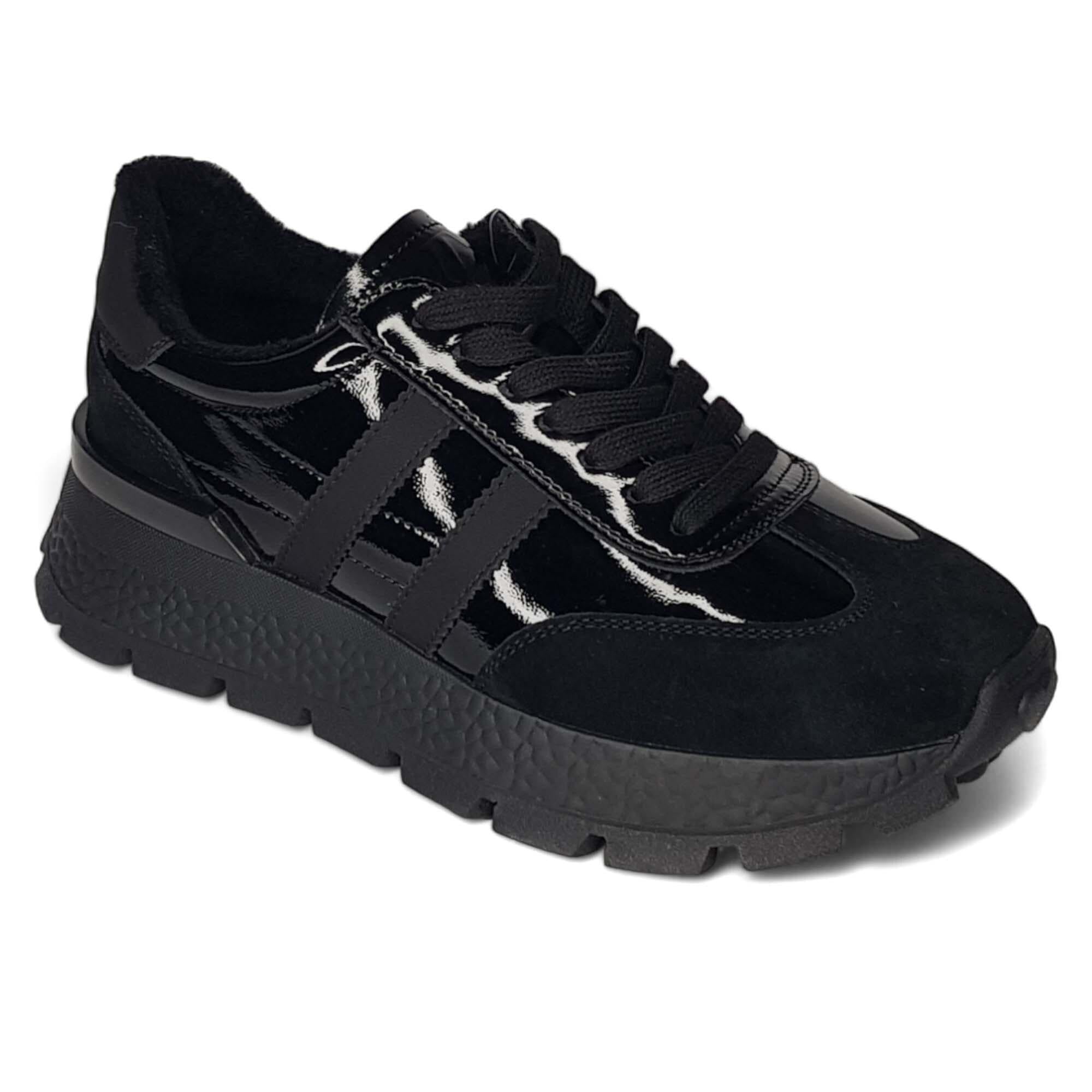 Кроссовки женские осенние Spur р. 39 Черный (035556-39)