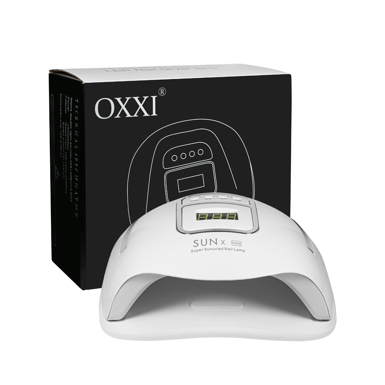 Лампа для гель-лака и билдер-гелю OXXI Sun X UV/LED 168 W