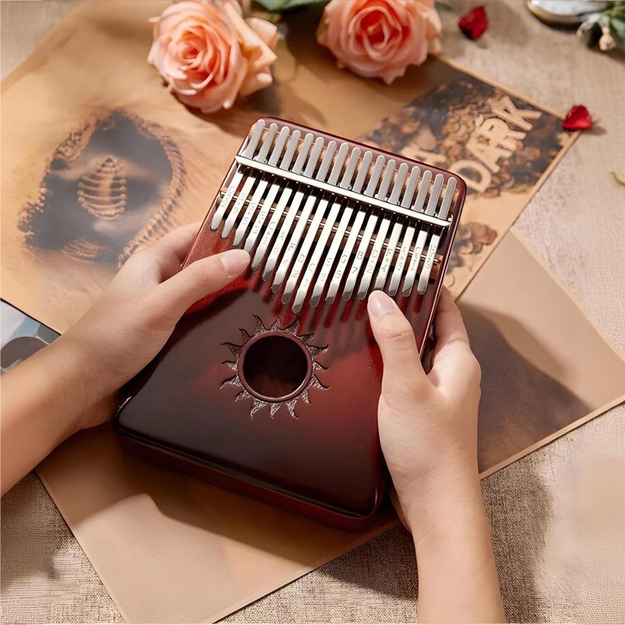 Піаніно пальчикове Калімба Kayfovo KK-57 дерево 17 клавіш (29227) - фото 6 Піаніно пальчикове Калімба Kayfovo KK-57 дерево 17 клавіш (29227) - фото 6