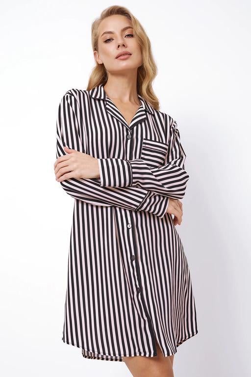 Нічна сорочка Aruelle L Чорний (Brittany)