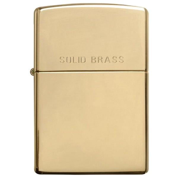 Зажигалка ZIPPO 254 Reg High Polish Brass 254