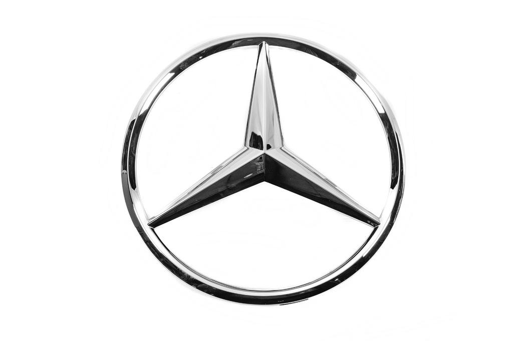 Емблема передня OEM Davs Auto для Mercedes Sprinter W907/W910 2018- рр. пластик Хром (147125)