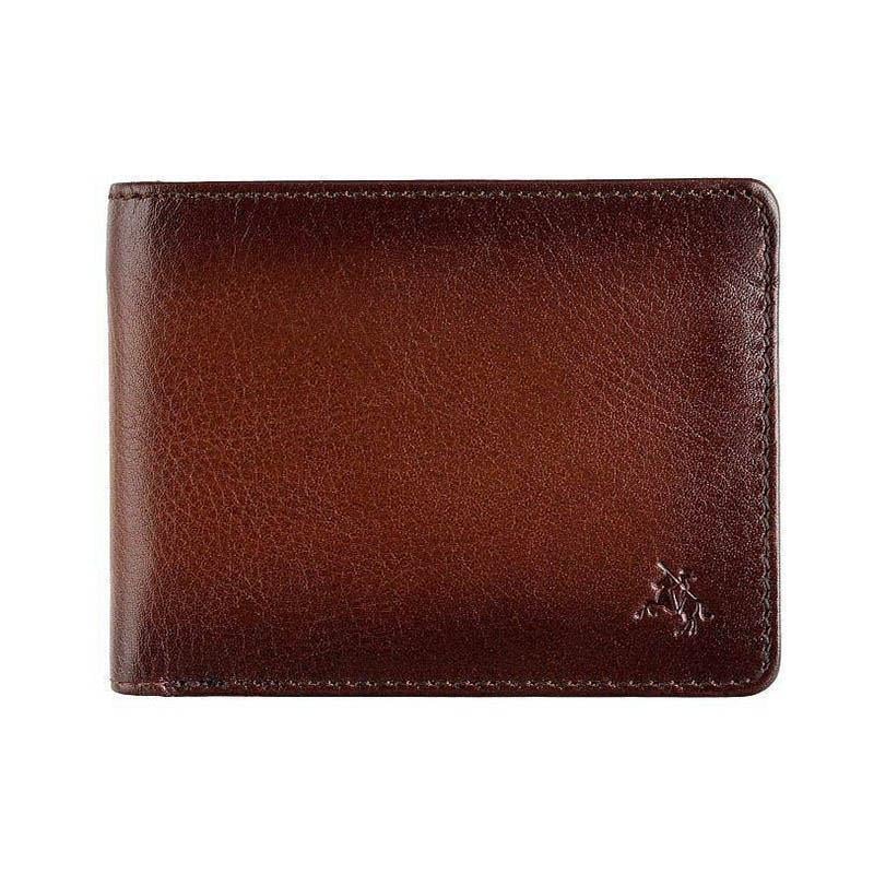 Портмоне мужское кожаное Visconti Roland c RFID Burnish Tan (AT63 B/TAN)