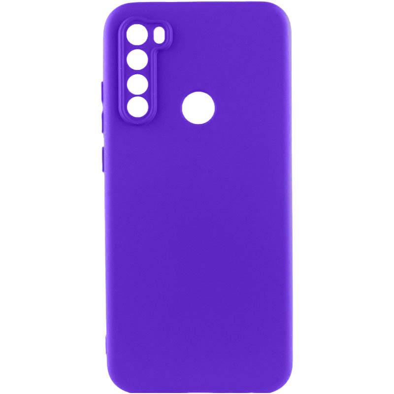 Протиударний чохол Silicone Cover Lakshmi Full Camera (A) для Xiaomi Redmi Note 8T Синій / Iris