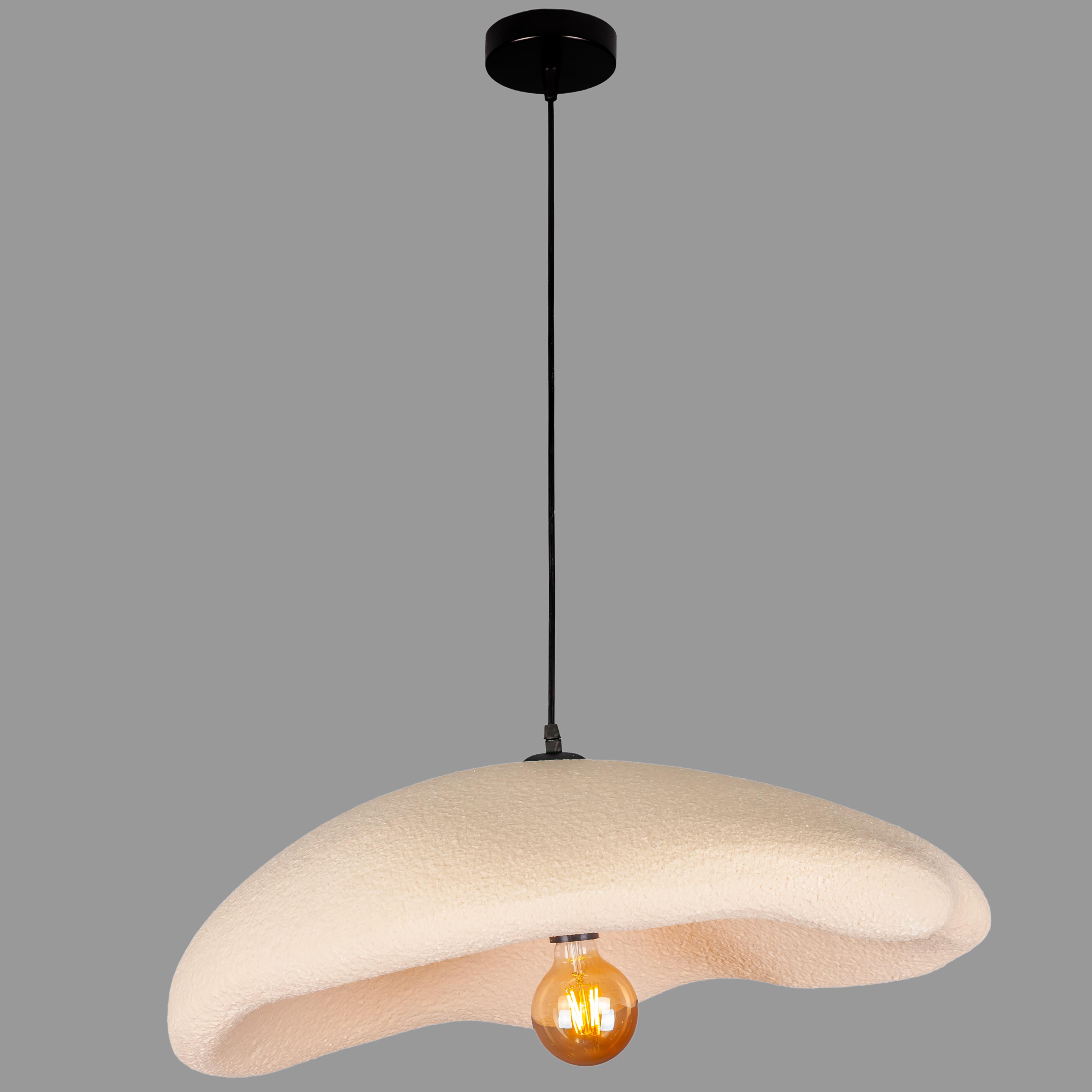 Люстра гипсовая Wabi-Sabi 62 см Бежевый (909-XL3641 (620) BEIGE)