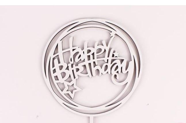 Топпер "Happy birthday" друковане (3415)