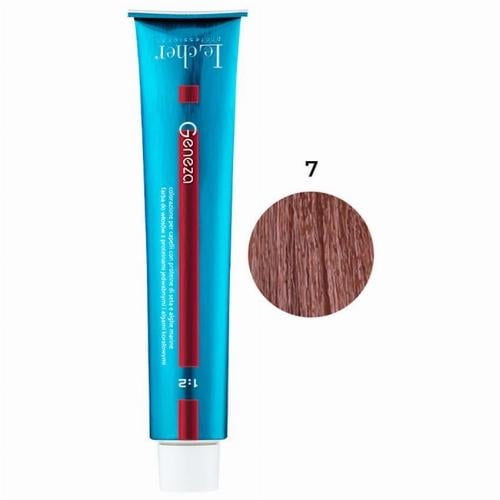 Крем-фарба для волосся професійна стійка аміачна Le Cher Geneza 100 мл 7 (7N) натуральний тон  (2504966764)