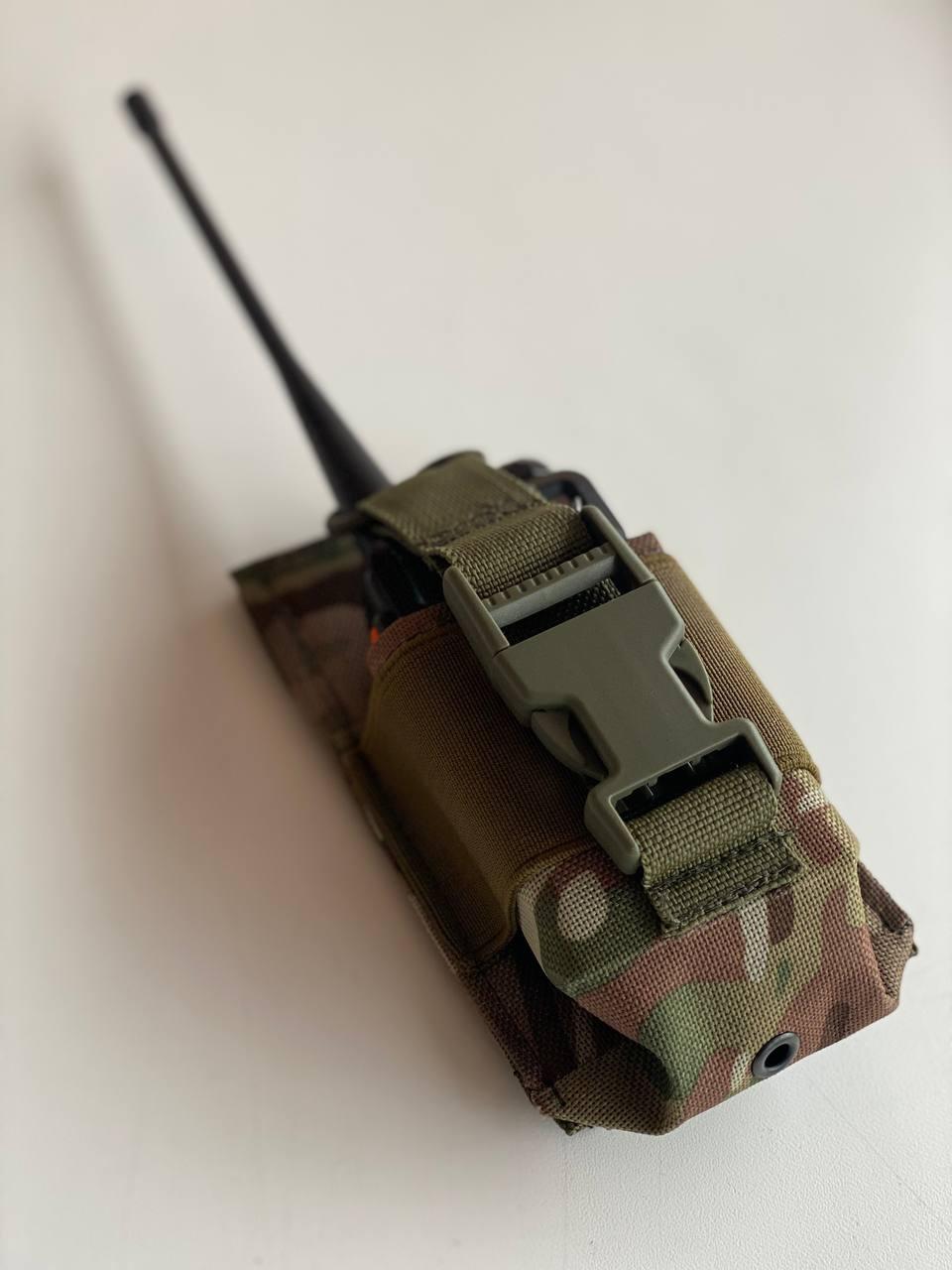 Подсумок для рации на фастексе система молли ПР1 Мультикам (ПР1М)