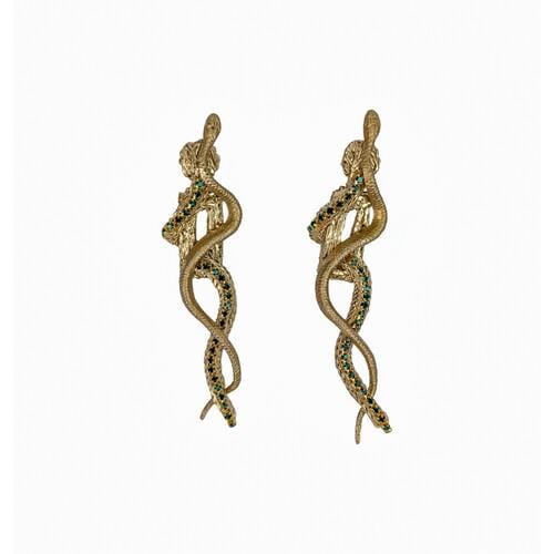 Серьги Seta Decor медуза Горгона (23-543GL-GR)