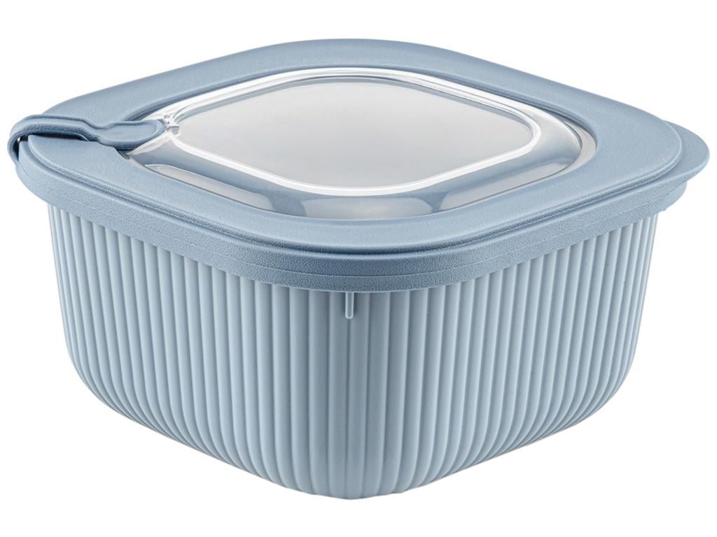 Контейнер Idea Home 00683 Line Box MIX 1,8 л Синий (MLM-00683)