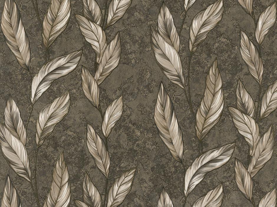 Обои флизелиновые LeGrand Platinum Блаженство 1577-04 Декор винил горячего тиснения 1,06х10,05 м Коричневый