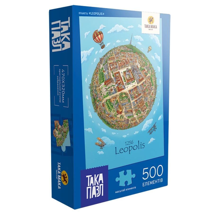Пазл класичний Така Мака Леополіс 960452 310001-UA 500 ел.