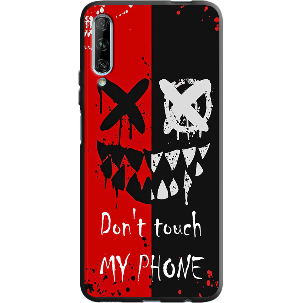 Чехол BoxFace Huawei P Smart Pro Bad Smile Черный силикон (38612-up2468-38955)